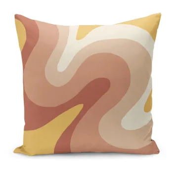 Fata de perna 43x43 cm Strawberry Creamsicle - Mila Home imagine