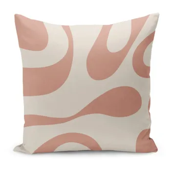 Fata de perna 43x43 cm Strawberry Latte - Mila Home imagine