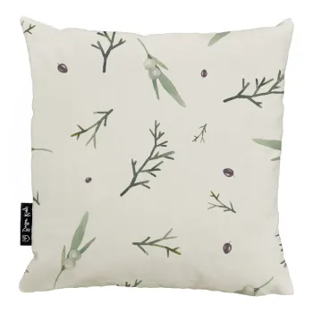 Fata de perna 45x45 cm cu model de Craciun Delicate Green - Butter Kings imagine