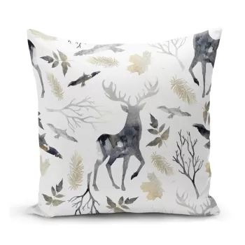 Fata de perna de Craciun 45x45 cm Minimalist - Mila Home imagine