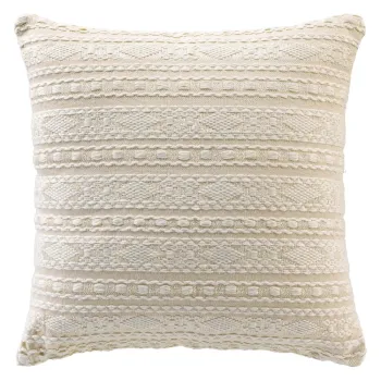 Fata de perna din amestec de bumbac 40x40 cm Ilies - douceur d'interieur imagine