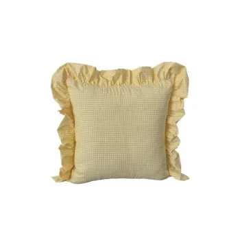 Fata de perna din bumbac 45x45 cm Ruffled - Mila Home imagine