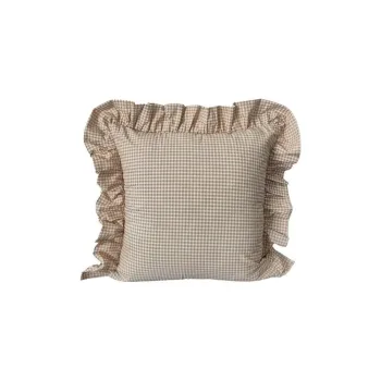 Fata de perna din bumbac 45x45 cm Ruffled - Mila Home imagine
