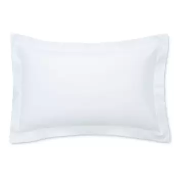 Fata de perna din bumbac satinat Bianca Luxury, 50 x 75 cm, alb imagine