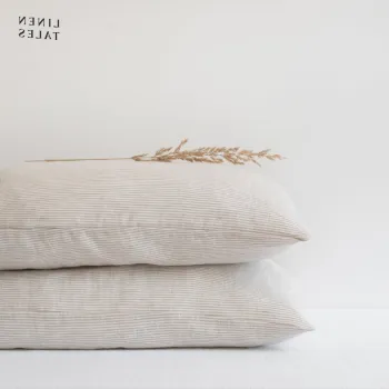 Fata de perna din in 40x40 cm - Linen Tales imagine