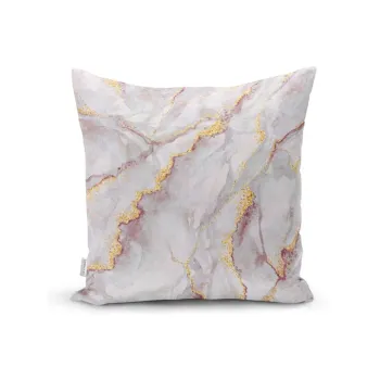 Fata de perna Minimalist Cushion Covers Elegant Marble, 45 x 45 cm imagine