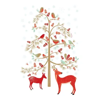 Felicitari 8 buc. cu model de Craciun Christmas - Roger la Borde imagine