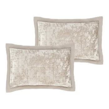 Fete de perna 2 buc. 75x50 cm Crushed Velvet - Catherine Lansfield imagine