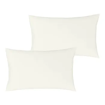 Fete de perna 2 buc. din bumbac egiptean 50x75 cm - Bianca imagine