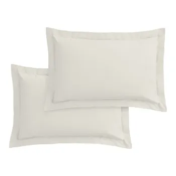 Fete de perna 2 buc. din bumbac percal 50x75 cm Cotton Percale - Bianca imagine