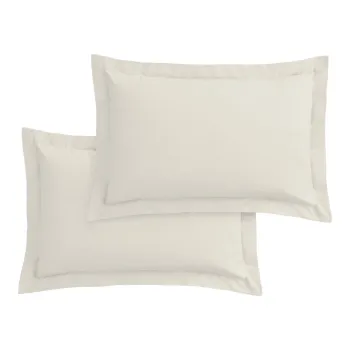 Fete de perna 2 buc. din bumbac percal 50x75 cm Cotton Percale - Bianca imagine