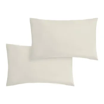 Fete de perna 2 buc. din bumbac percal 50x75 cm Cotton Percale - Bianca imagine