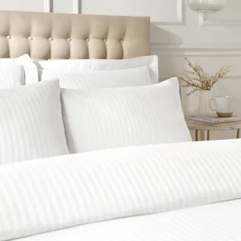 Fete de perna 2 buc. din damasc 75x50 cm Satin Stripe - Catherine Lansfield imagine