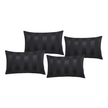 Fete de perna 4 buc. din satin 75x50 cm So Soft Satin Stripe - Catherine Lansfield imagine