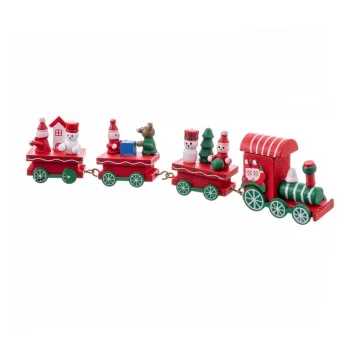 Figurina de Craciun din lemn Train - Casa Seleccion imagine