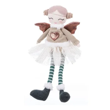 Figurina de Craciun din material textil Angel Girl - Casa Seleccion imagine