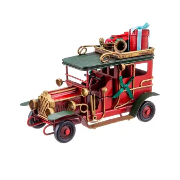 Figurina de Craciun din metal Vintage Car - Casa Seleccion imagine
