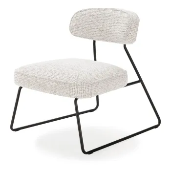 Fotoliu alb/bej Elon - Marckeric imagine