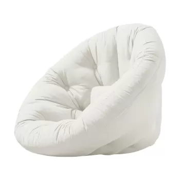 Fotoliu alb/bej Nido - Karup Design imagine