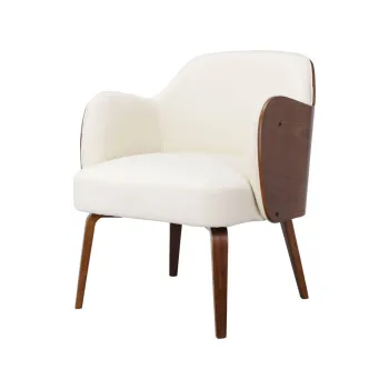 Fotoliu alb Haruko - Storaa imagine