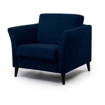 Fotoliu albastru Eden - Scandic imagine