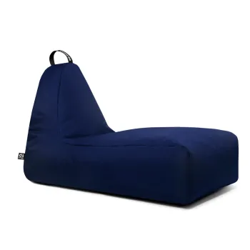 Fotoliu bean bag albastru inchis Chill XXL - So Soft? imagine
