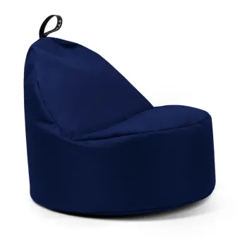 Fotoliu bean bag albastru inchis Round XL - So Soft? imagine