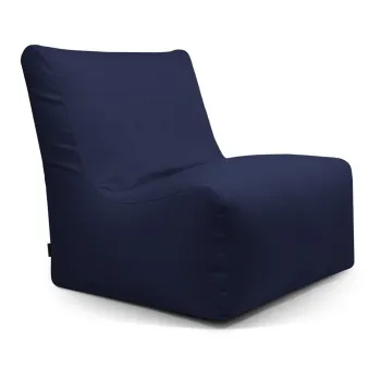 Fotoliu bean bag albastru Seat 100 Lounge - SLOWDOWN imagine