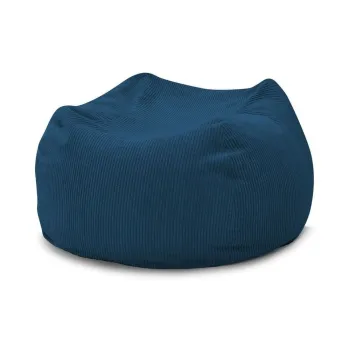 Fotoliu bean bag albastru Voltaire - Bobochic Paris imagine