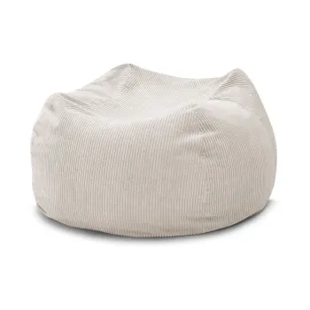 Fotoliu bean bag crem Voltaire - Bobochic Paris imagine