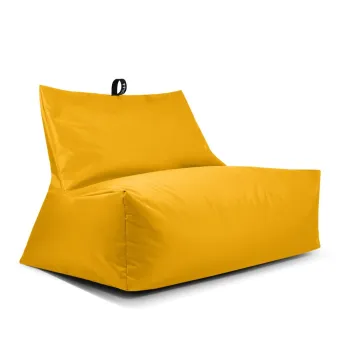 Fotoliu bean bag galben Icy Sofa - So Soft? imagine