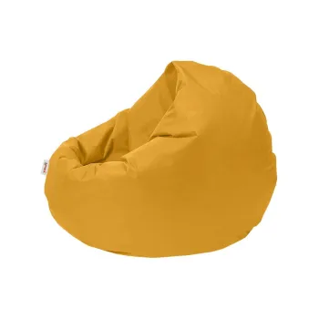 Fotoliu bean bag galben Iyzi - Floriane Garden imagine