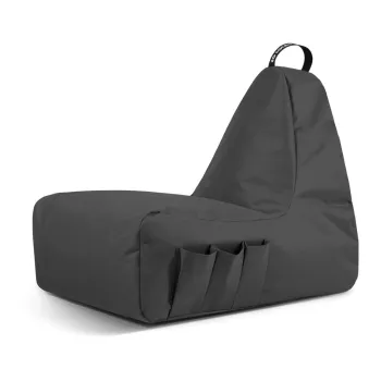 Fotoliu bean bag gri Chill Gamer XL - So Soft? imagine