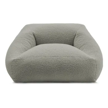 Fotoliu bean bag gri deschis Lilibet - Bobochic Paris imagine