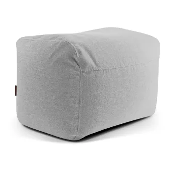 Fotoliu bean bag gri deschis Plus 70 Lounge - SLOWDOWN imagine