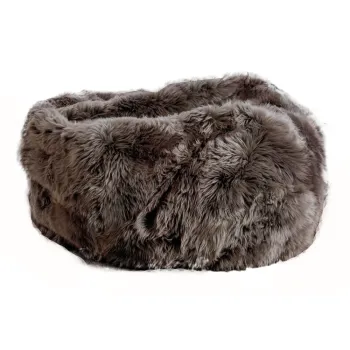 Fotoliu bean bag gri din lana de oaie, ? 110 cm - Native Natural imagine
