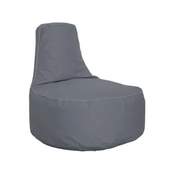 Fotoliu bean bag gri EVA Sport - Floriane Garden imagine