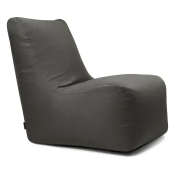 Fotoliu bean bag gri inchis Seat Lounge - SLOWDOWN imagine