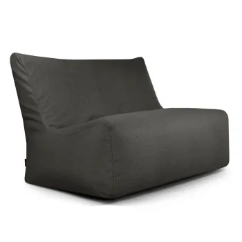Fotoliu bean bag gri inchis Sofa Seat Lounge - SLOWDOWN imagine