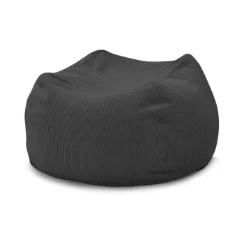 Fotoliu bean bag gri Voltaire - Bobochic Paris imagine