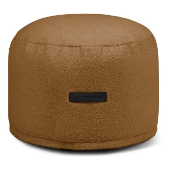 Fotoliu bean bag maro cu tapiterie din tesatura boucle Mini - SLOWDOWN imagine