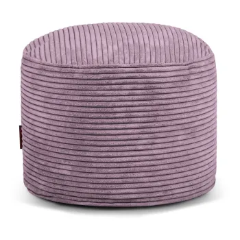 Fotoliu bean bag mov cu tapiterie din catifea reiata Mini - SLOWDOWN imagine