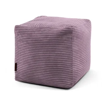 Fotoliu bean bag mov cu tapiterie din catifea reiata Up! MooG - SLOWDOWN imagine