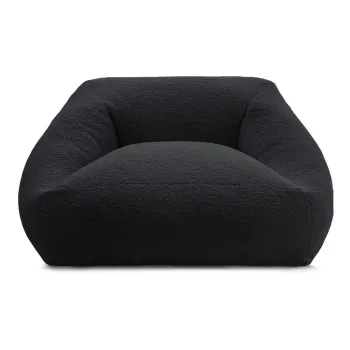 Fotoliu bean bag negru Lilibet - Bobochic Paris imagine