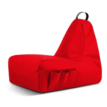 Fotoliu bean bag rosu Chill Gamer L - So Soft? imagine