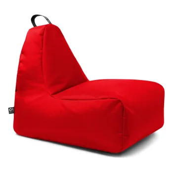 Fotoliu bean bag rosu Chill XL - So Soft? imagine