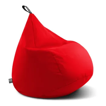 Fotoliu bean bag rosu Drop L - So Soft? imagine