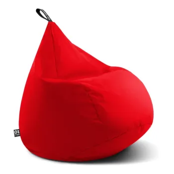 Fotoliu bean bag rosu Drop XL - So Soft? imagine