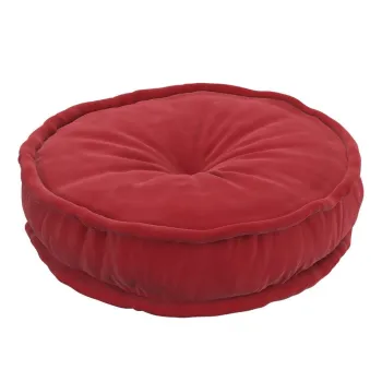 Fotoliu bean bag rosu Posh Velvet - Yellow Tipi imagine