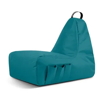 Fotoliu bean bag turcoaz Chill Gamer XL - So Soft? imagine